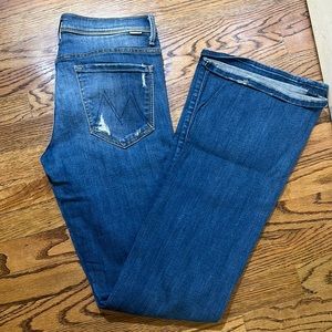 MOTHER Jeans THE CRUISER in Rough it Up size 30